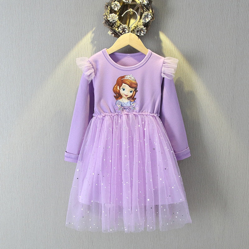 Vestido das Princesas - 2 a 9 anos