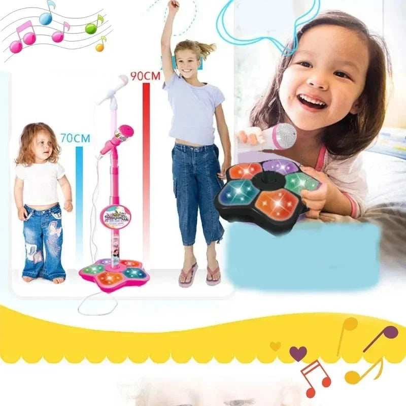 Microfone Infantil com Suporte