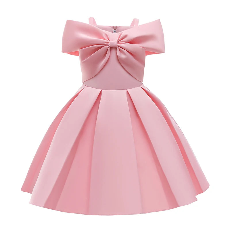 Vestido com Laço - 3 a 10 anos