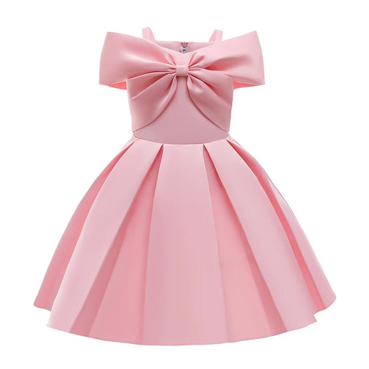 Vestido com Laço - 3 a 10 anos