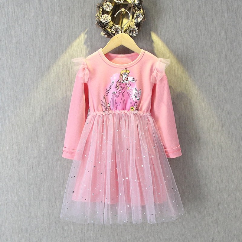Vestido das Princesas - 2 a 9 anos
