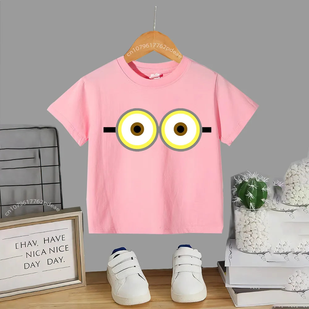Camisa Minions - 2 a 15 anos