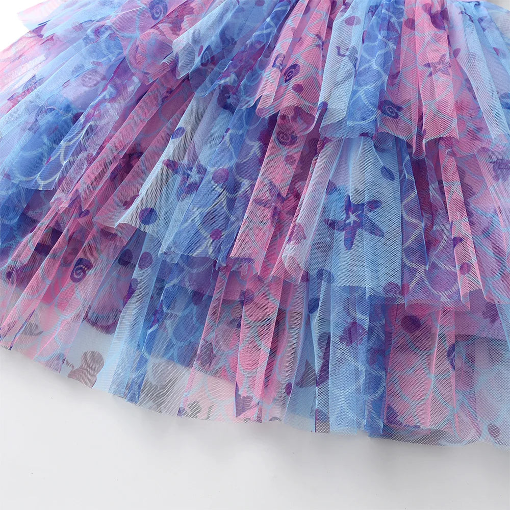 Vestido Sem Mangas com Tutu - 3 a 8 anos