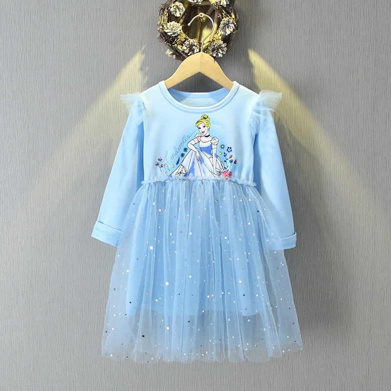 Vestido das Princesas - 2 a 9 anos