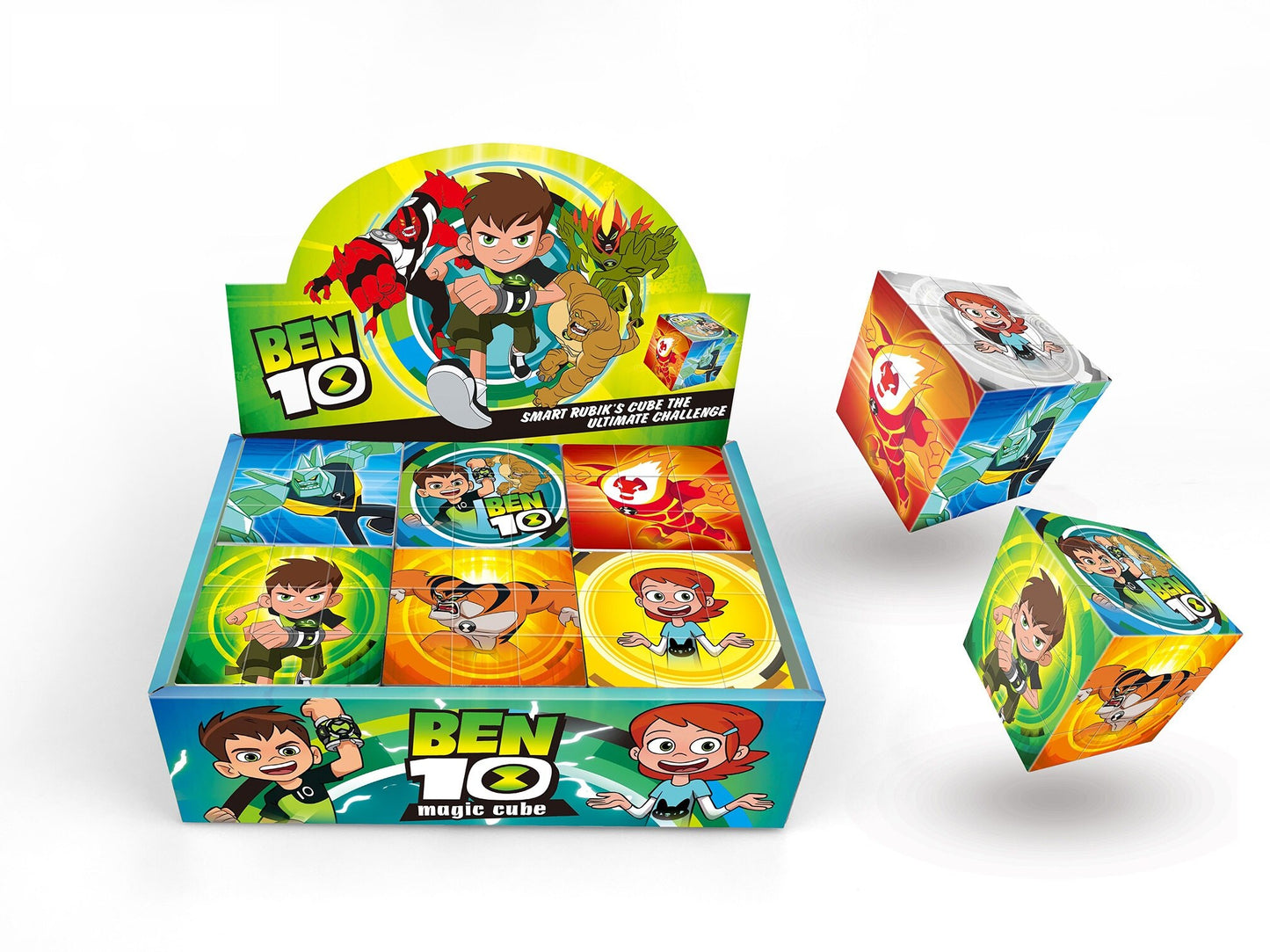 Cubo Mágico com Personagens Infantis