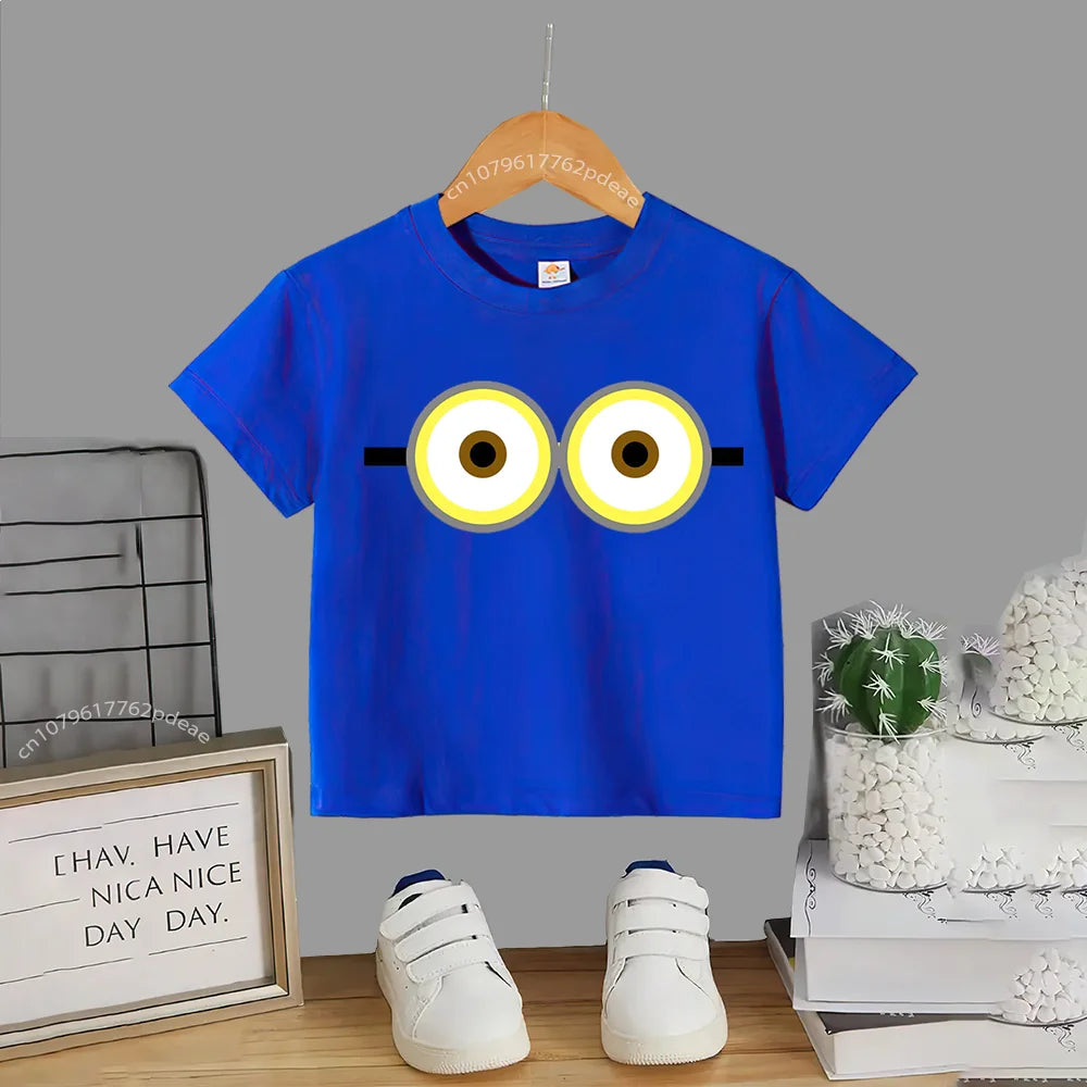Camisa Minions - 2 a 15 anos