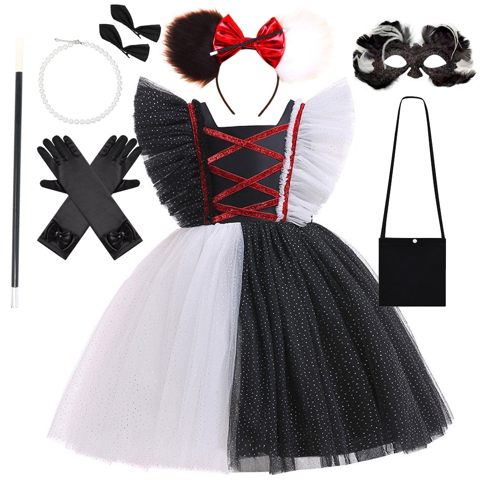 Fantasia Cruella De Vil - 2 a 10 anos