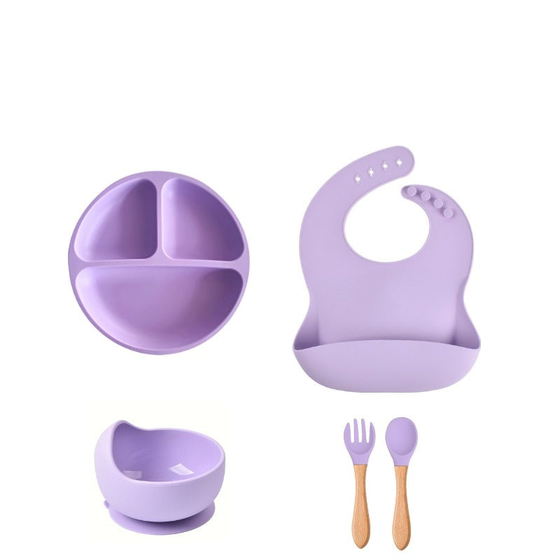 Kit com 2 a 7 utensílios para Alimentação Infantil