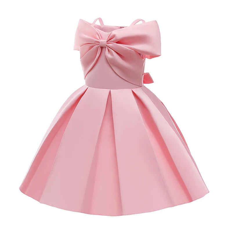 Vestido com Laço - 3 a 10 anos