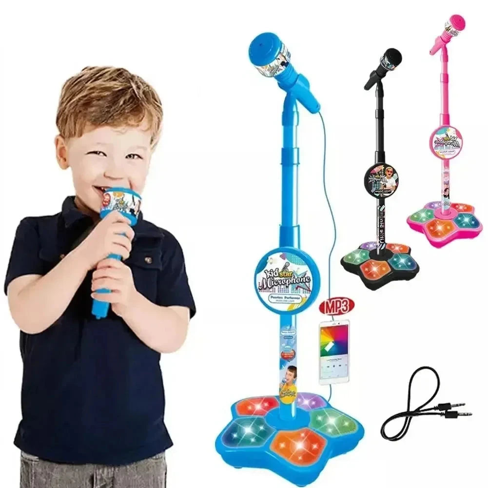 Microfone Infantil com Suporte