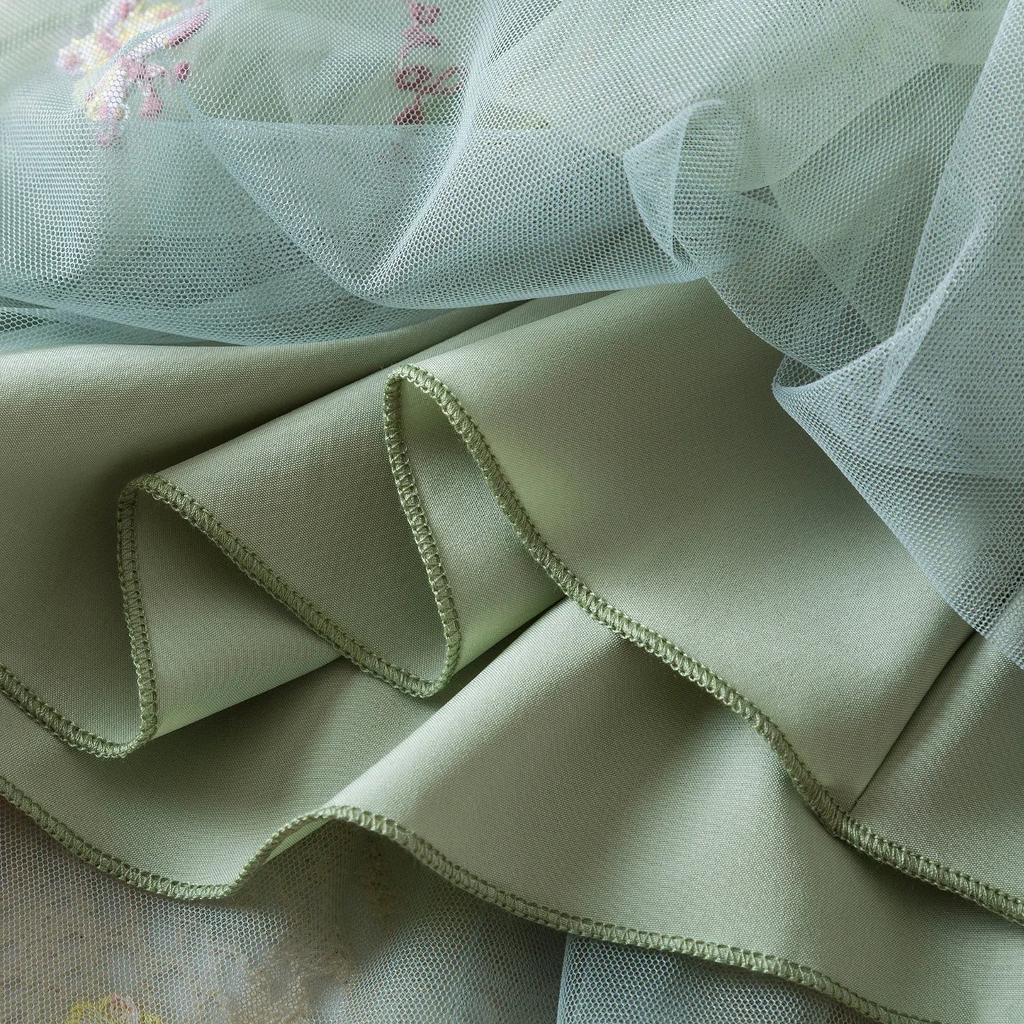 Vestido com Bordado Floral - 12 meses a 5 anos