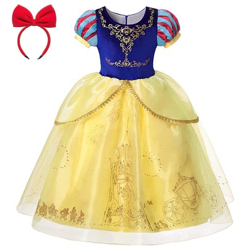 Fantasia da Branca de Neve - 2 a 12 anos