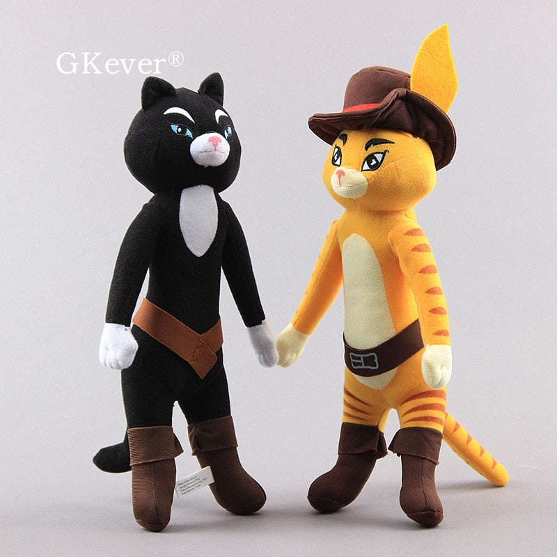 Gato de Botas em Pelúcia - 34 a 36 cm
