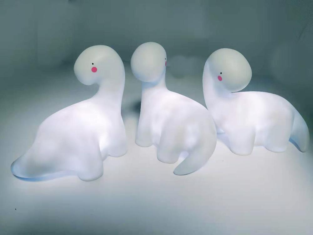 Luminária de Led Para Quarto de Bebês, em Formato de Unicórnio, Dinossauro e Ursinho