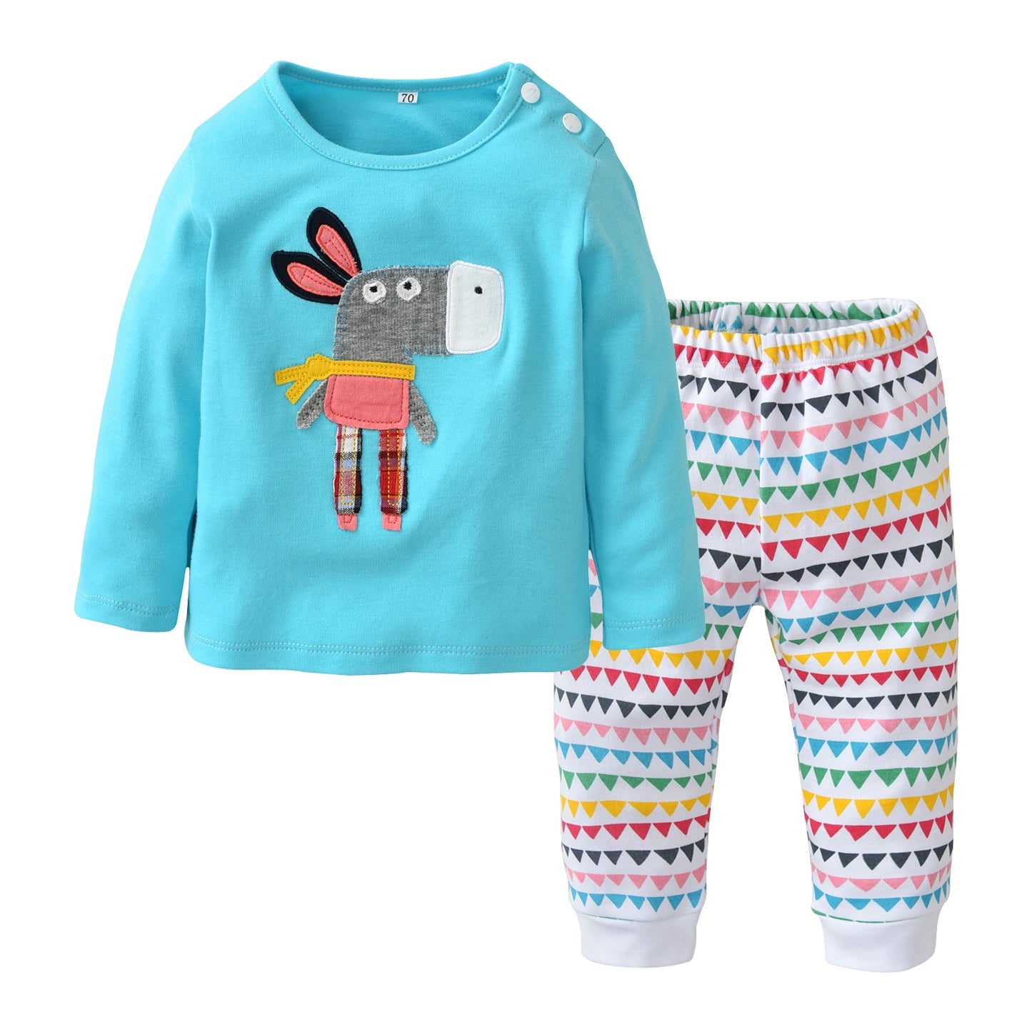 Conjunto Camisa e Calça para Meninos - 0 a 24 Meses