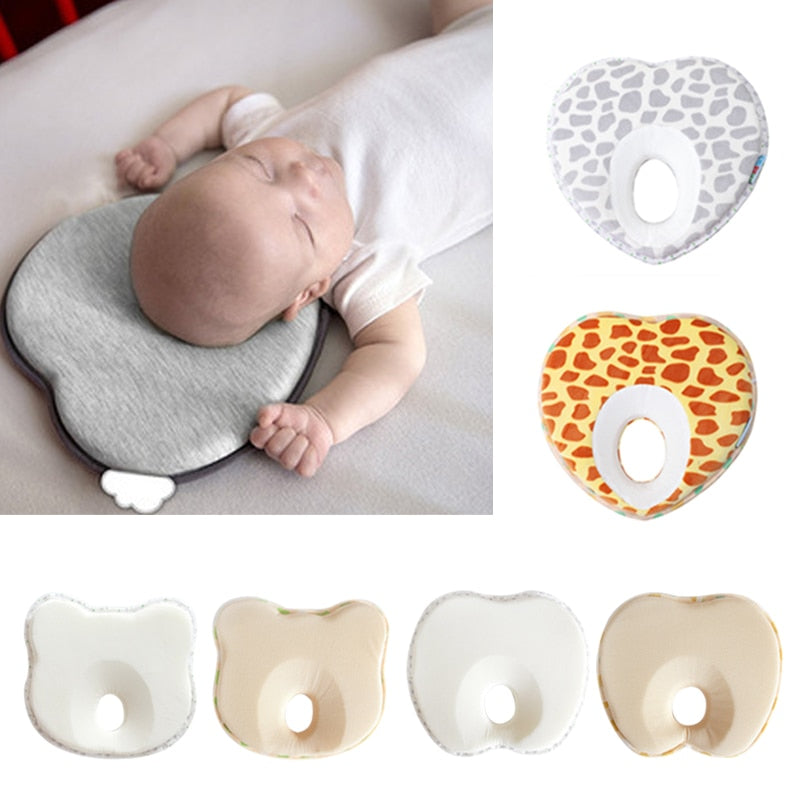 Travesseiro Plano Para Proteção de Cabeça do Bebê de 0 a 12 Meses