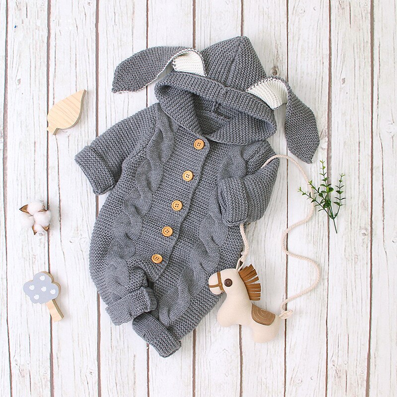 Macacão infantil de inverno com capuz 3 modelos - 3 a 24 meses