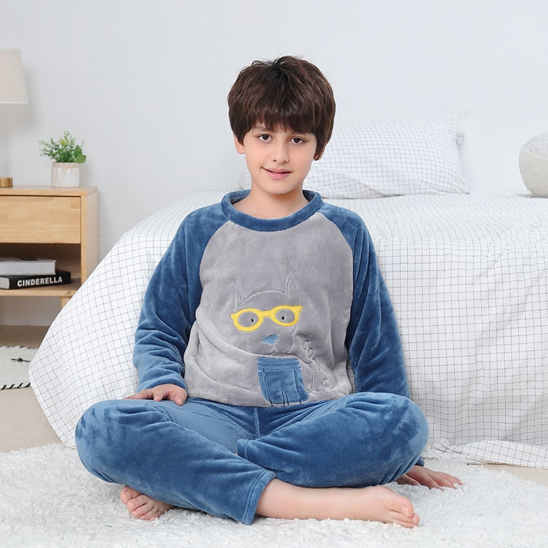 Pijama de Inverno para Crianças  - 5 a 15 anos