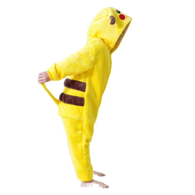 Macacão Pikachu - 3 a 12 anos
