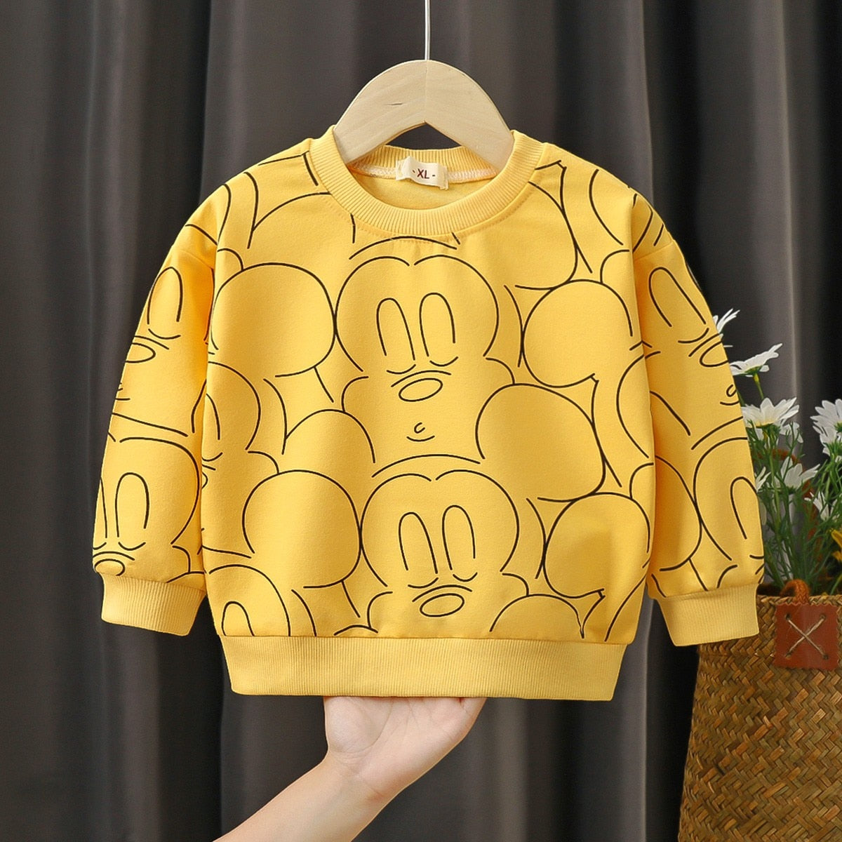 Suéter do Mickey Mouse - 6 meses a 4 anos