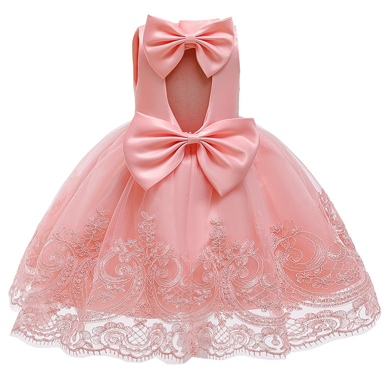 Vestido elegante para meninas - 9 meses a 5 anos