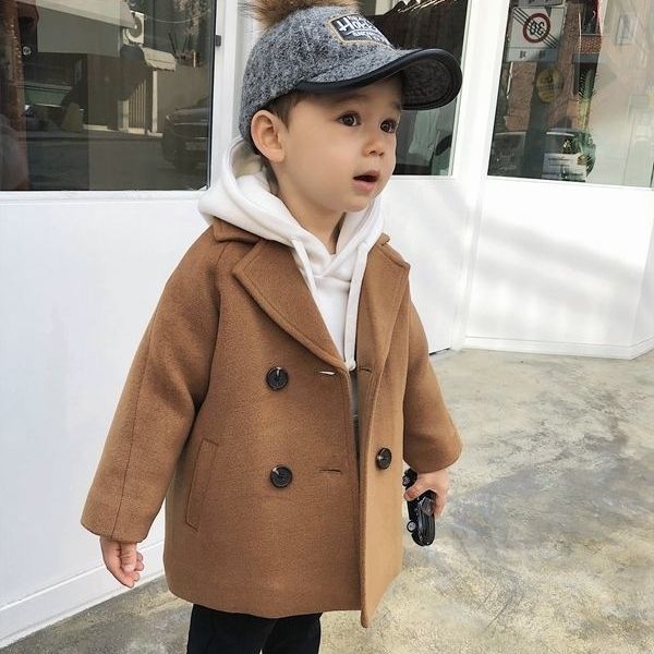 Casaco de inverno para meninos - 2 a 8 anos