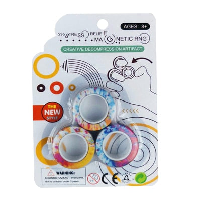 Spinner Magnético com 3 peças