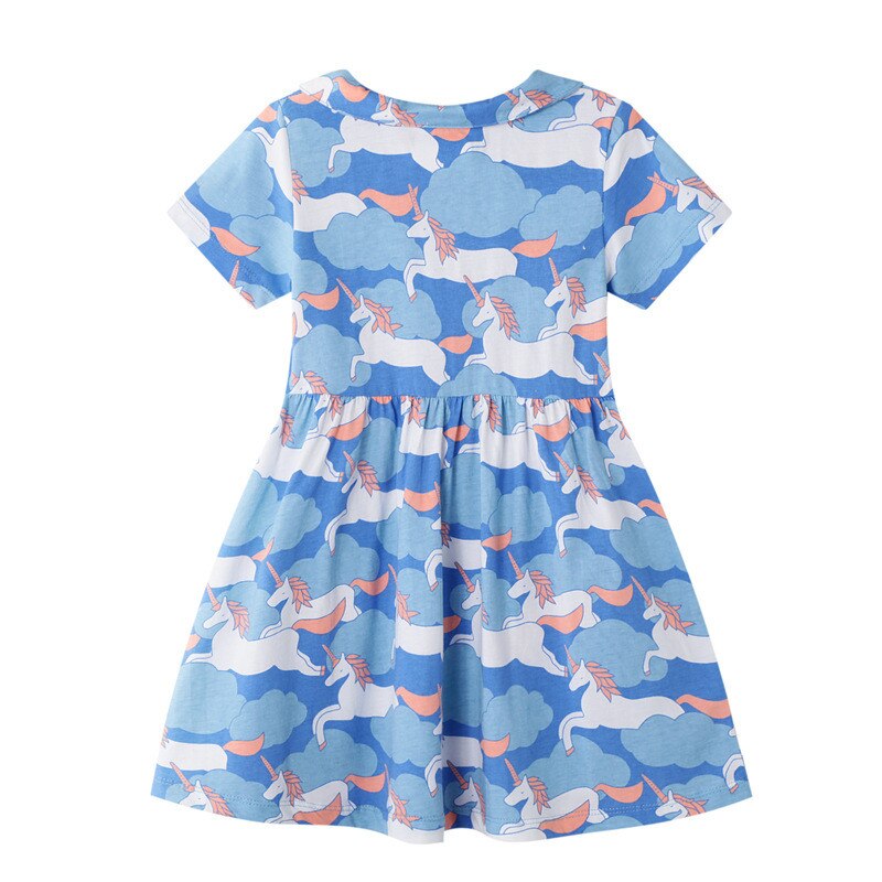 Vestido Estampado 2 a 7 anos