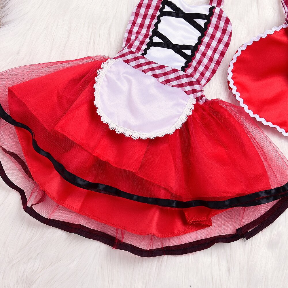 Fantasia Chapeuzinho Vermelho - 6 meses a 2 anos