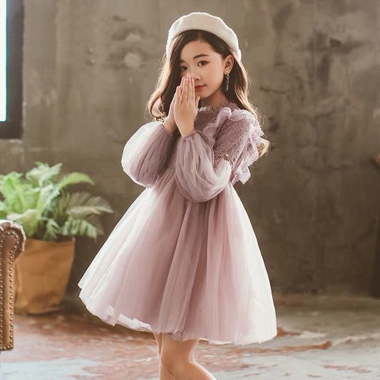 Vestido Rosa de Verão - 2 a 13 anos