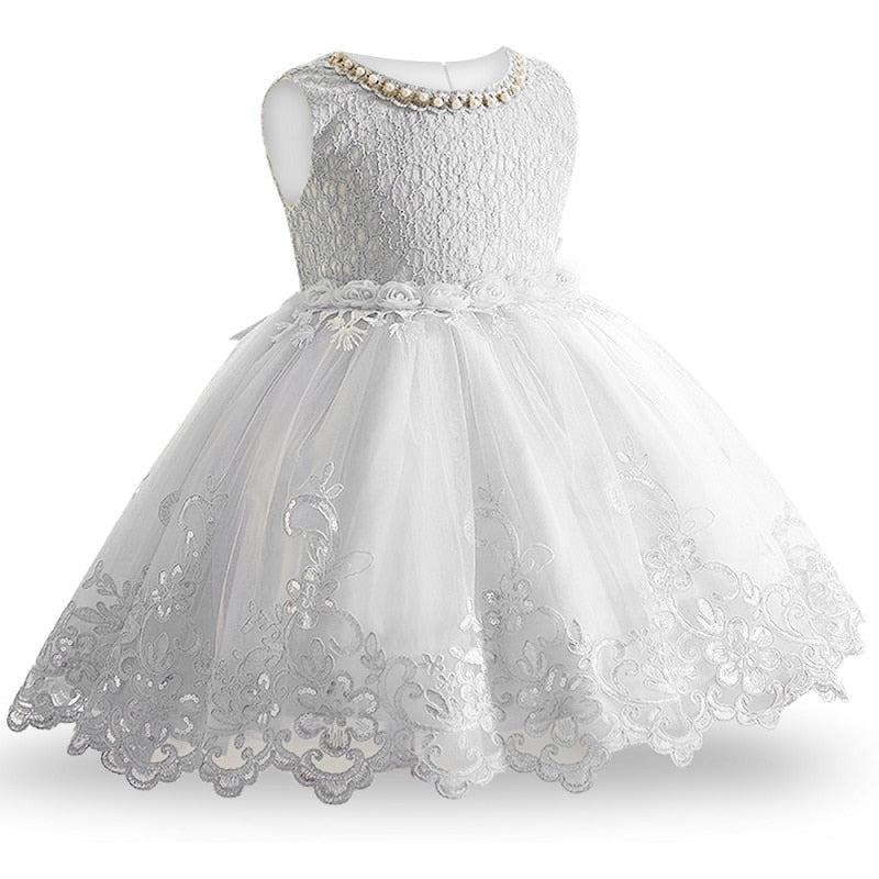 Vestido elegante para meninas - 9 meses a 5 anos