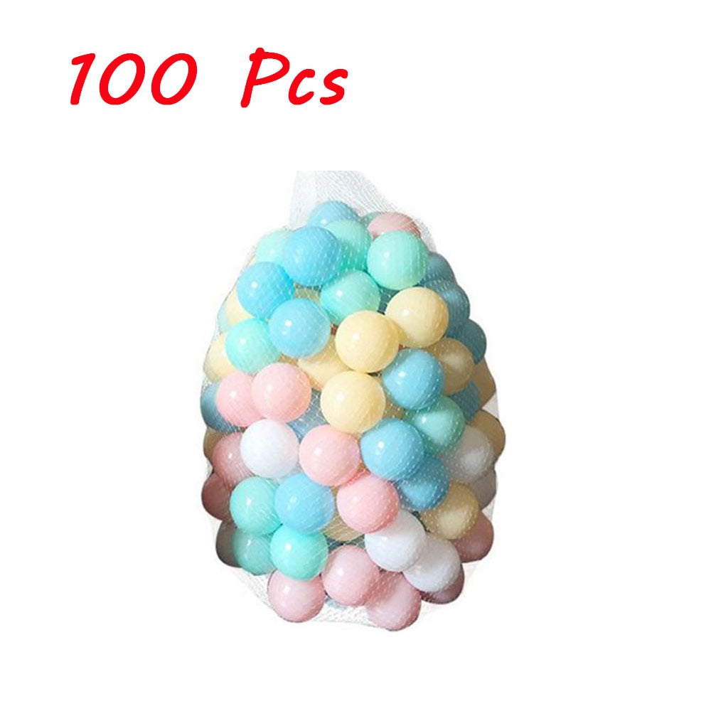Bolinhas de Plástico Coloridas