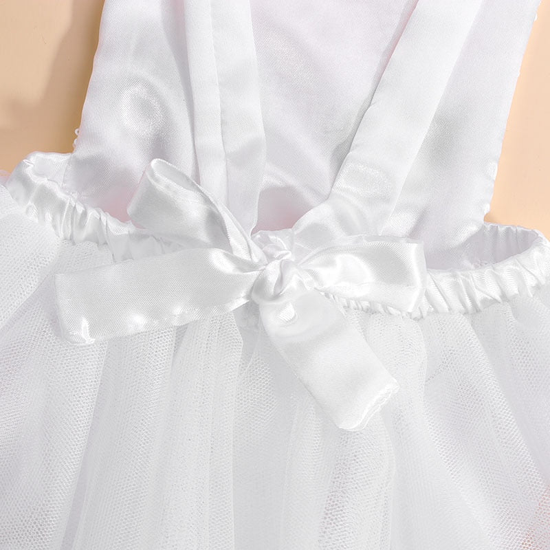 Conjunto de Jardineira com Tutu e Meião Tema Halloween - 6 a 24 meses