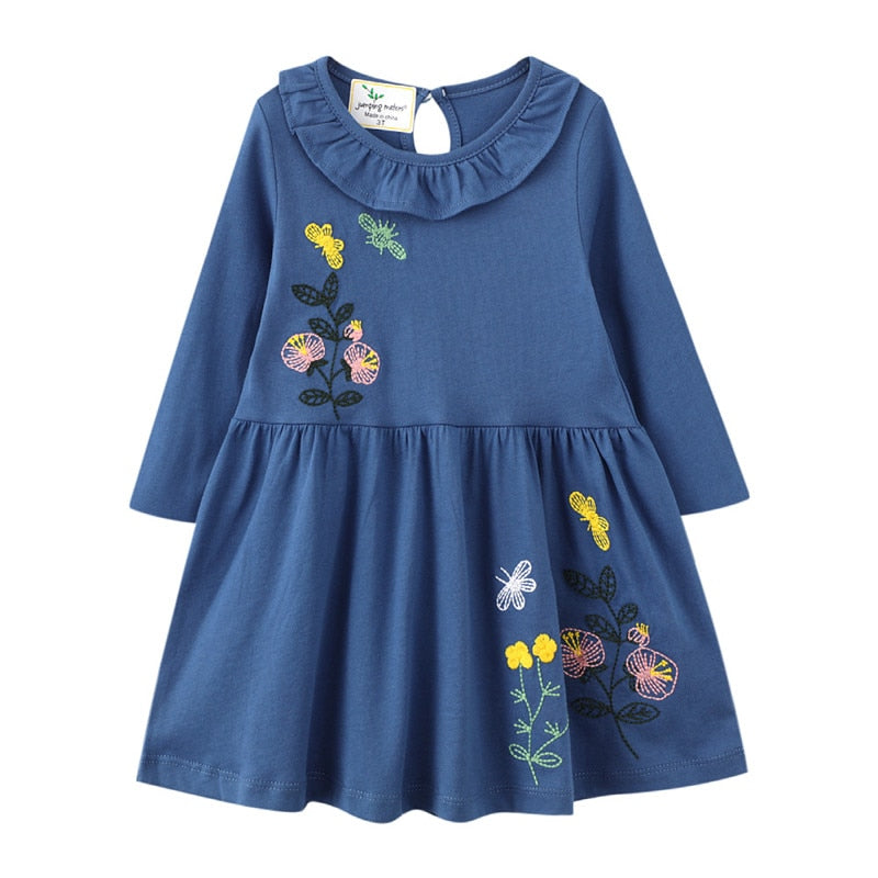 Vestido Manga Longa - 2 a 7 anos
