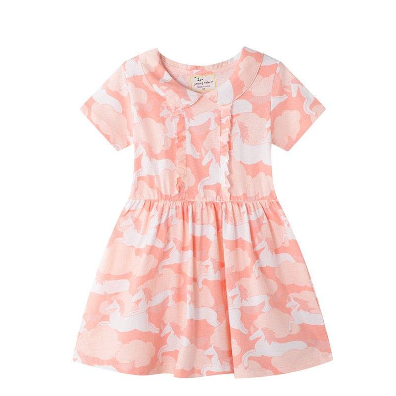 Vestido Estampado 2 a 7 anos