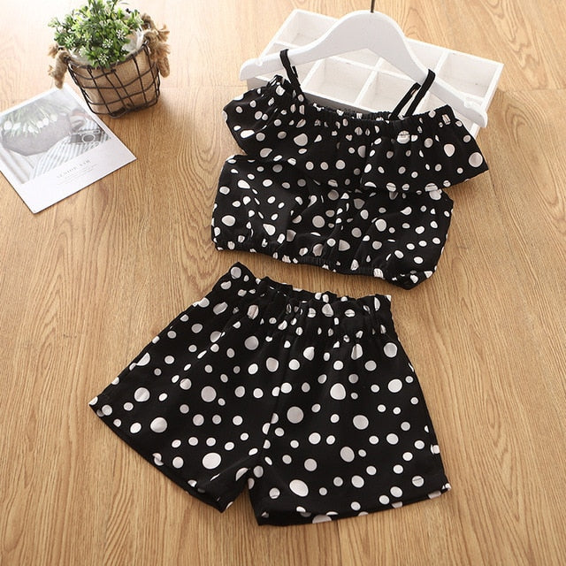 Conjunto de Verão para Meninas - 2 a 6 Anos