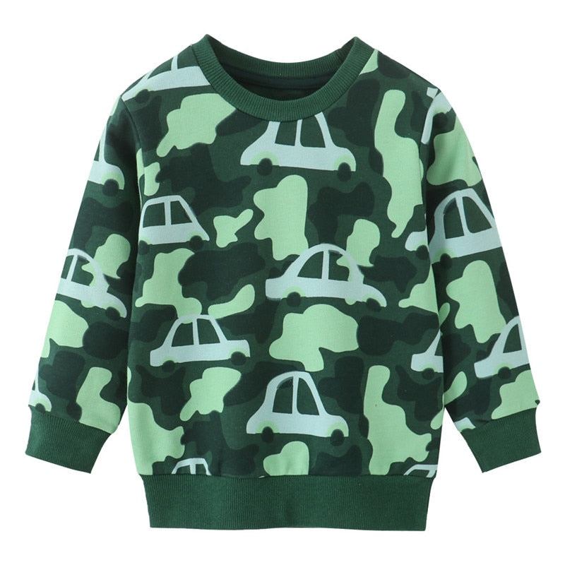 Moletom Estampado - 2 a 7 Anos