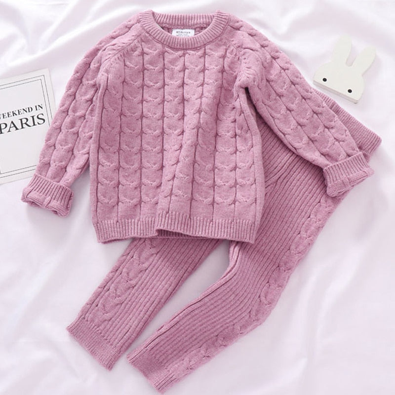 Conjunto de Blusa e Calça para Bebês - 6 meses a 4 anos