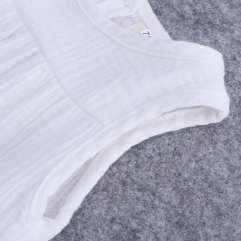 Conjunto de Roupas de Algodão Para Meninas - 6 Meses a 4 Anos