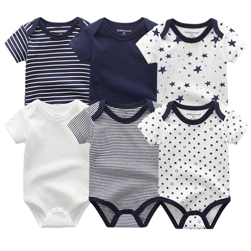 Conjunto de Bodies para Menino - 6 Unidades