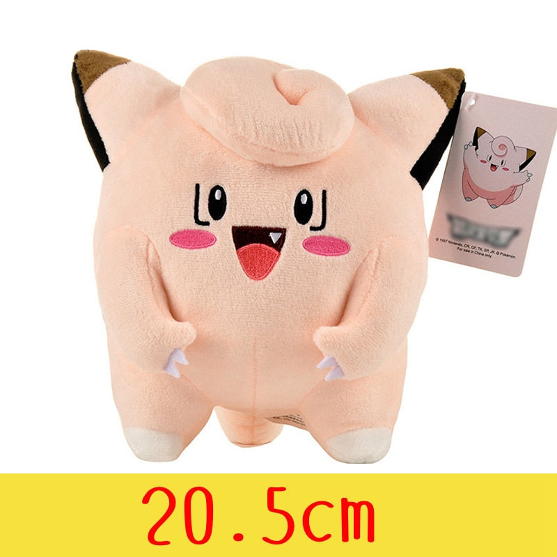 Pokemons de pelúcia  20 a 32 cm