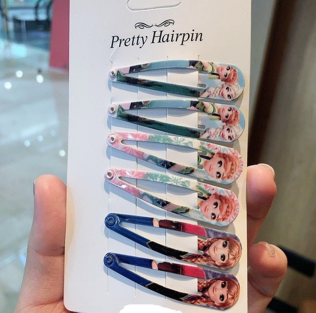 Kit de acessórios para cabelo tema Princesas da Disney