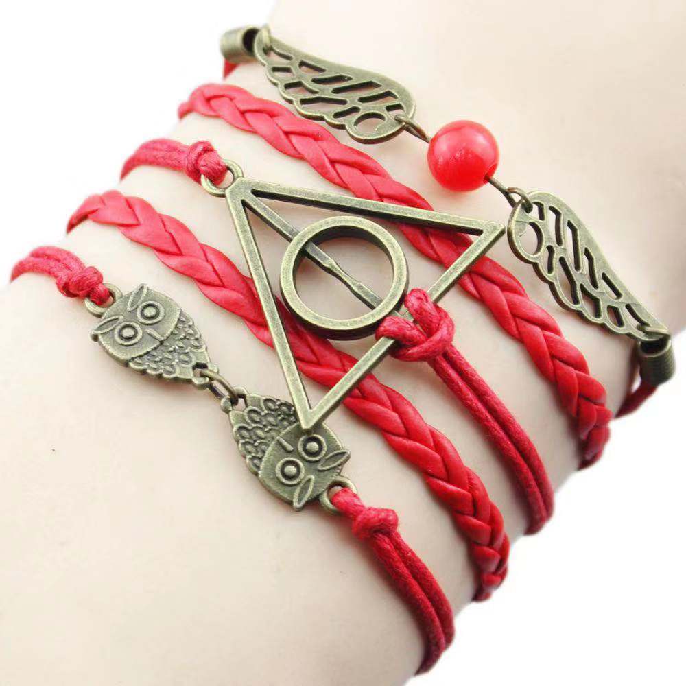 Pulseira Harry Potter "A Asa da Morte" Escola Hogwarts