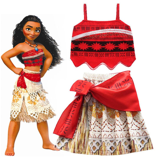 Fantasia da Moana - 3 a 10 Anos