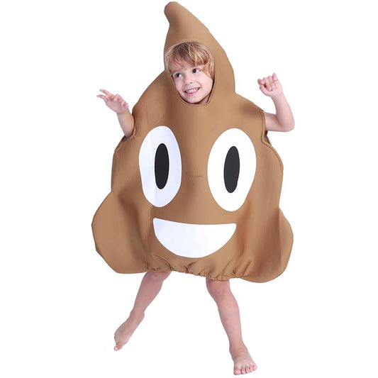Fantasia Emoji Cocô - 4 a 10 anos