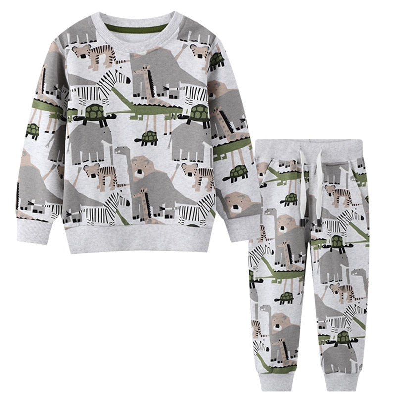 Conjunto moletom unissex - 2 a 7 anos