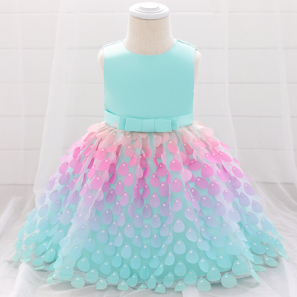 Vestido Sereia de 03 Meses a 24 meses