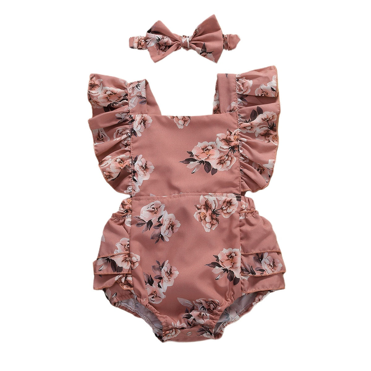 Body Florido - 6 meses a 2 anos