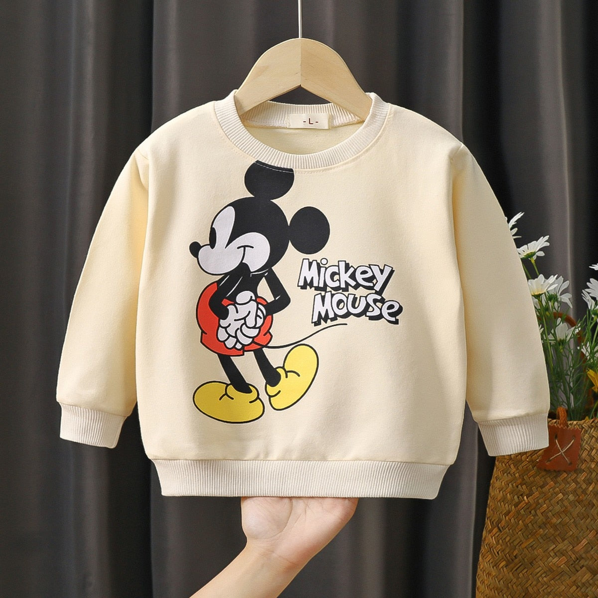 Suéter do Mickey Mouse - 6 meses a 4 anos