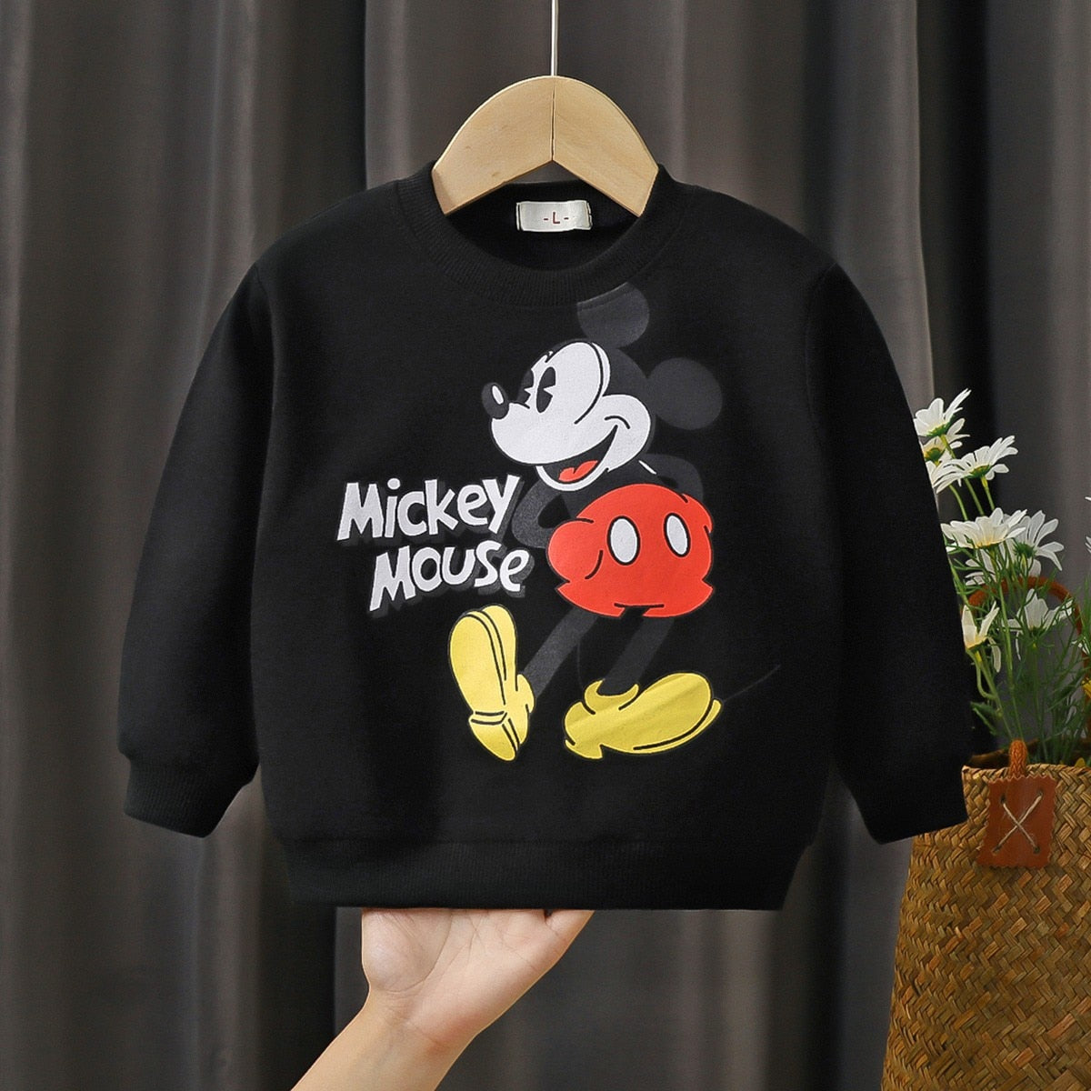 Suéter do Mickey Mouse - 6 meses a 4 anos